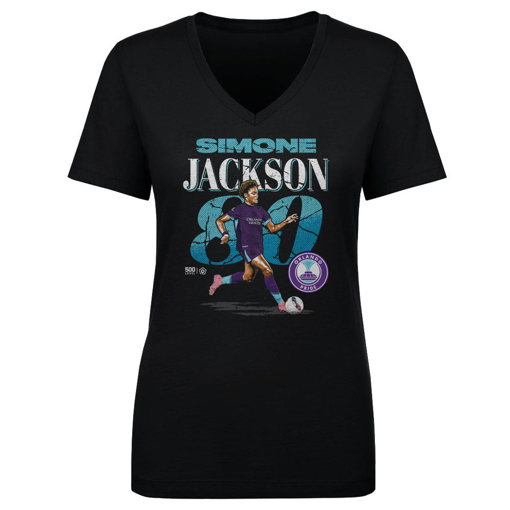 Simone Jackson Orlando Pride Cracked Number WHT (ONLINE ORDER ONLY)