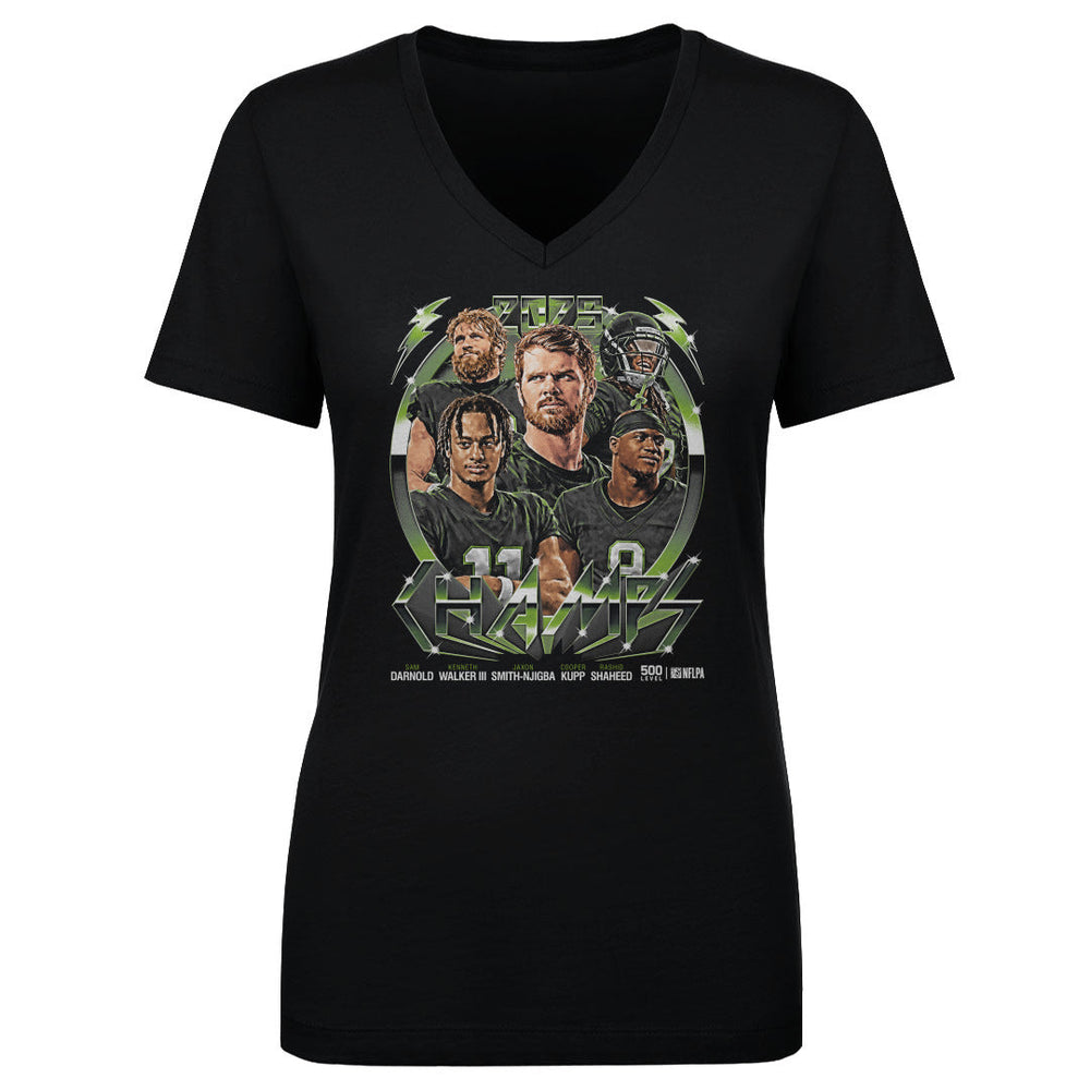Seattle Football 2025 Champs Vintage Neon WHT (ONLINE ORDER ONLY)