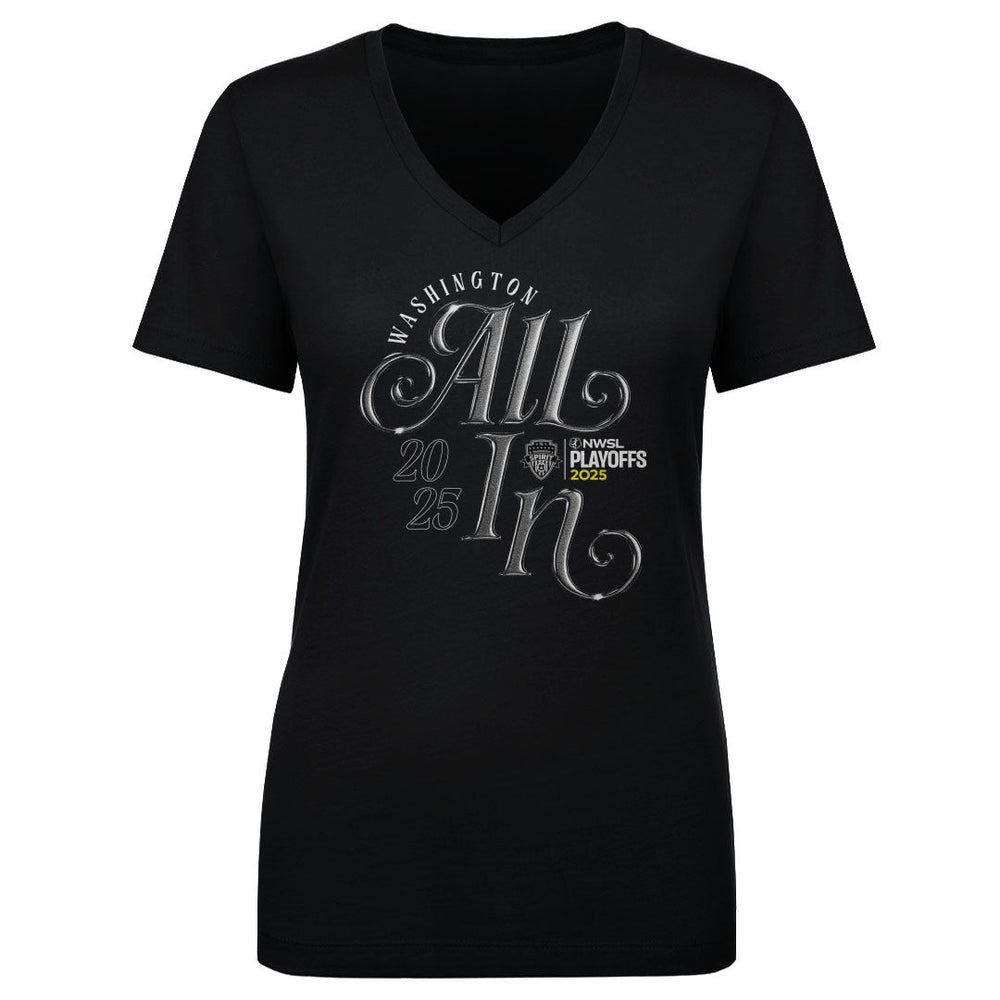 Washington Spirit NWSL Playoff All In 2025 WHT (ONLINE ORDER ONLY)