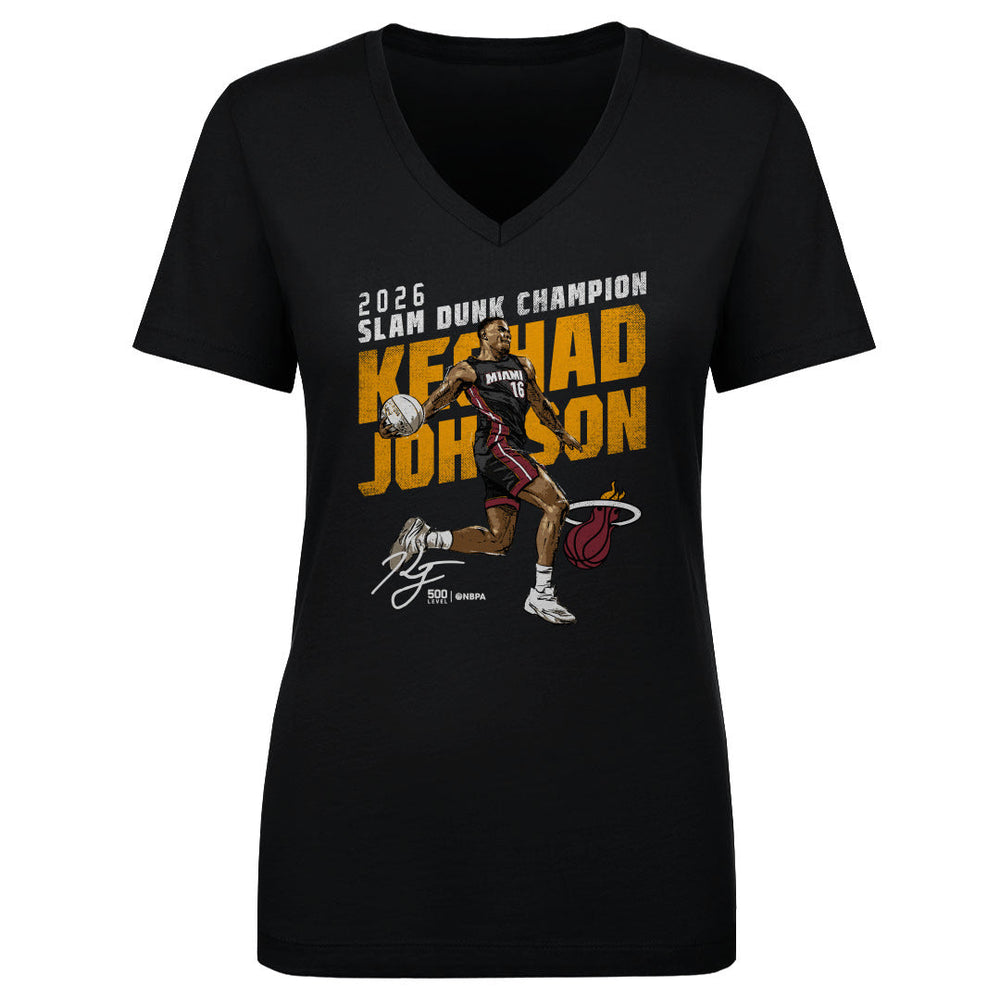 Keshad Johnson Miami Heat 2026 Slam Dunk Champion WHT (ONLINE ORDER ONLY)