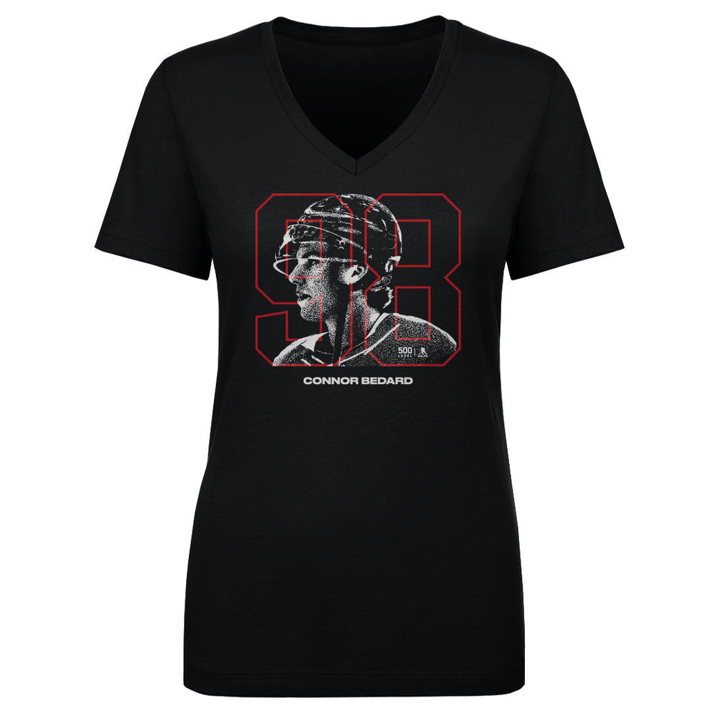 Connor Bedard Chicago Overlay WHT (ONLINE ORDER ONLY)