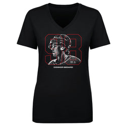 Connor Bedard Chicago Overlay WHT (ONLINE ORDER ONLY)