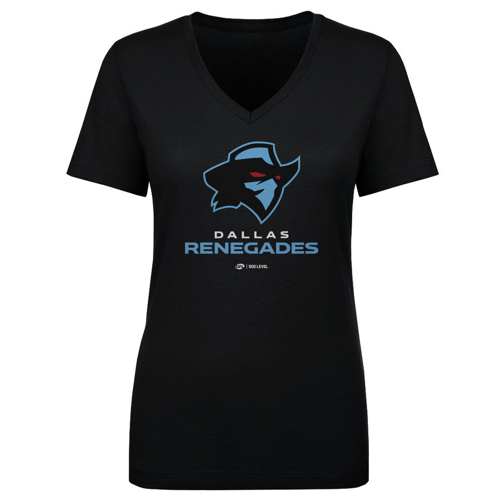 Dallas Renegades Primary Logo WHT (ONLINE ORDER ONLY)