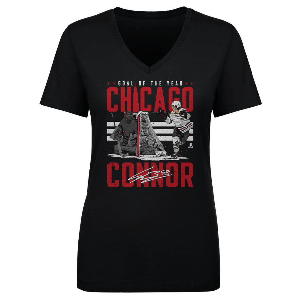 Connor Bedard Chicago Goal Of The Year WHT (ONLINE ORDER ONLY)
