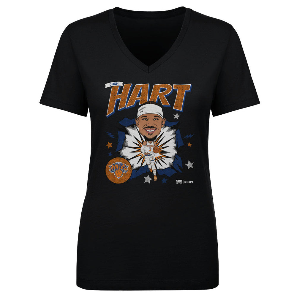 Josh Hart New York Knicks Caricature WHT (ONLINE ORDER ONLY)