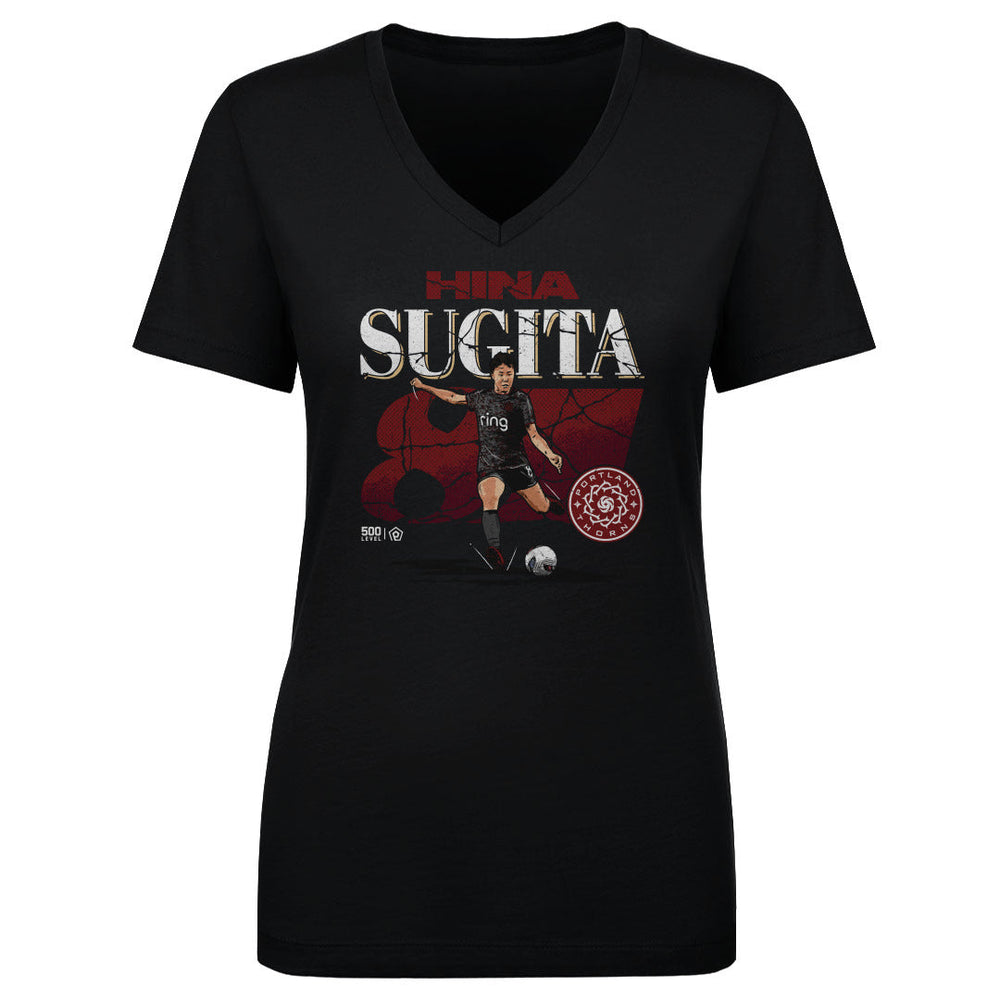 Hina Sugita Portland Thorns FC Cracked Number WHT (ONLINE ORDER ONLY)