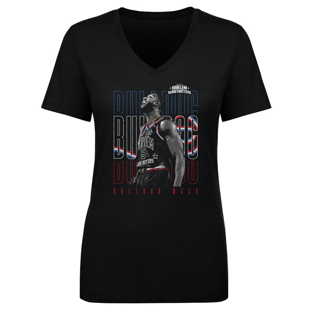 Bulldog Mack Harlem Globetrotters Outline Repeat WHT (ONLINE ONLY)