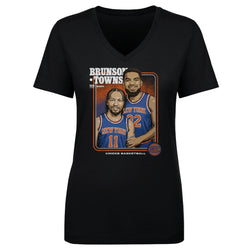 Jalen Brunson & Karl-Anthony Towns New York Knicks Step Brothers WHT (ONLINE ORDER ONLY)