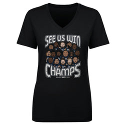 Seattle Football 2025 Champs Cartoon WHT (ONLINE ORDER ONLY)