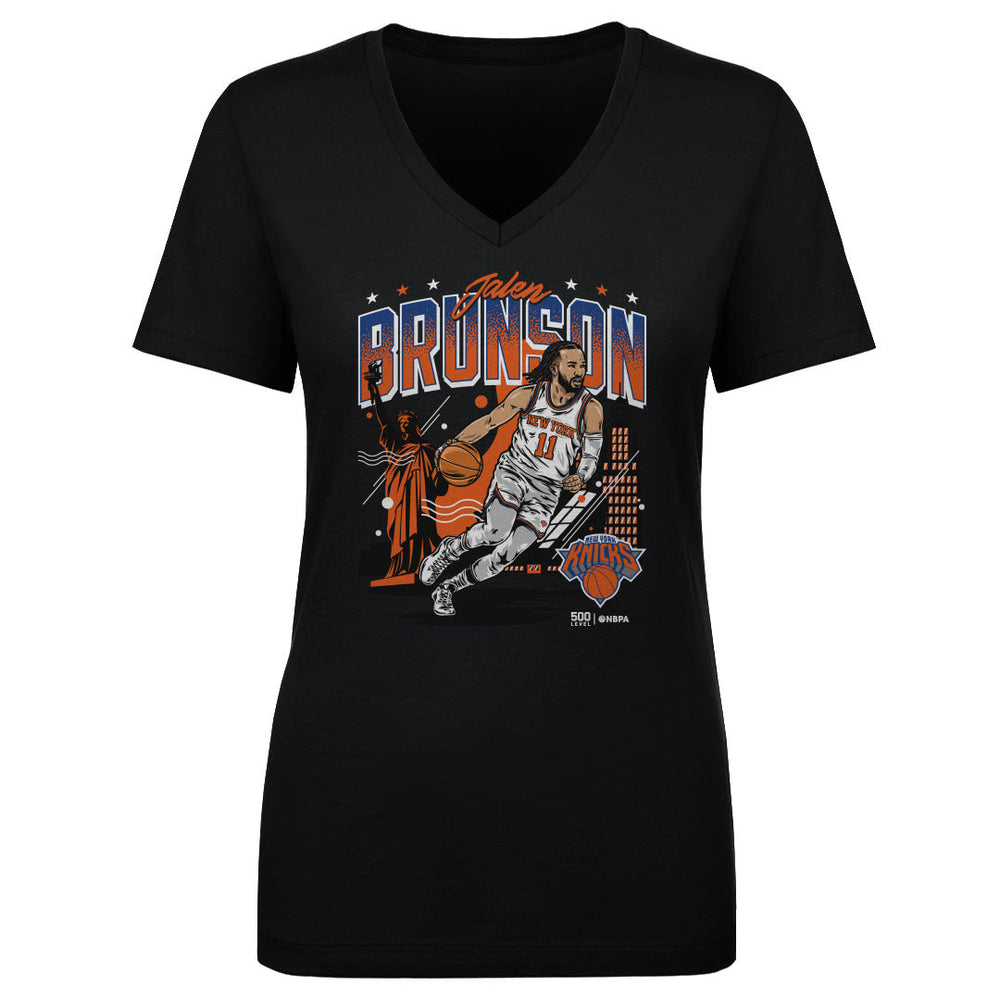 Jalen Brunson New York Knicks Skyline WHT (ONLINE ORDER ONLY)