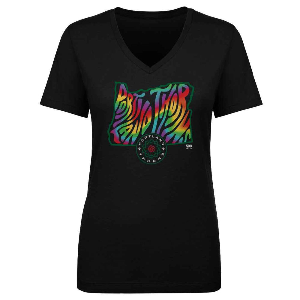 Portland Thorns FC Groovy Pride State WHT