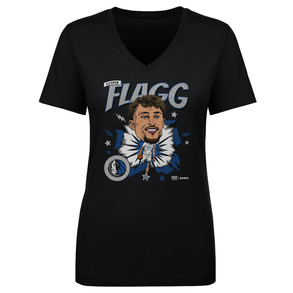 Cooper Flagg Dallas Mavericks Caricature WHT (ONLINE ORDER ONLY)