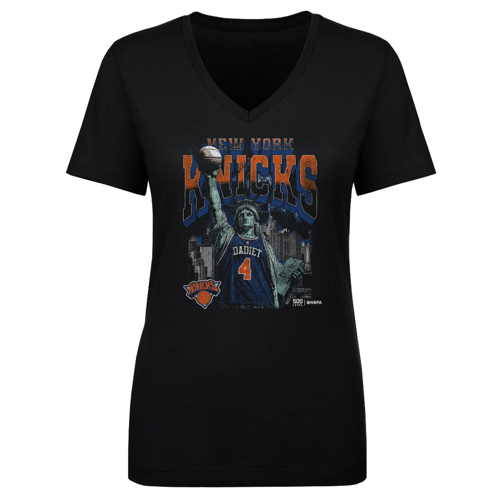 Pacome Dadiet New York Knicks Statue Of Liberty WHT (ONLINE ORDER ONLY)