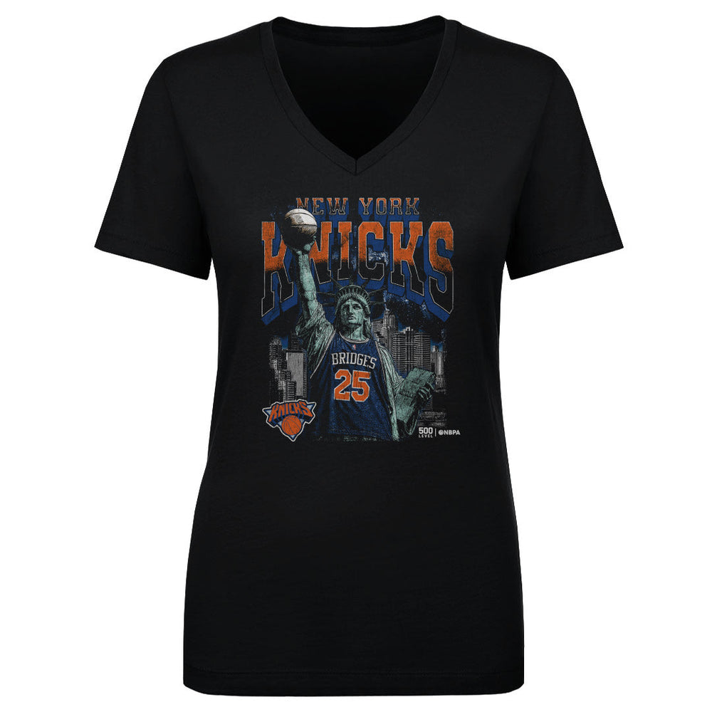 Mikal Bridges New York Knicks Statue Of Liberty WHT (ONLINE ORDER ONLY)