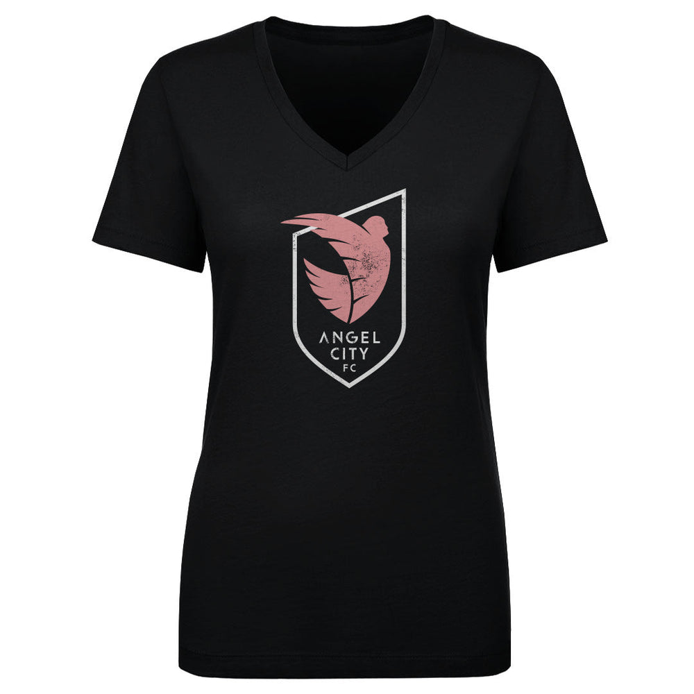 Angel City FC Vintage Primary Logo WHT
