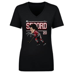 Al Secord Chicago Cartoon WHT (ONLINE ORDER ONLY)