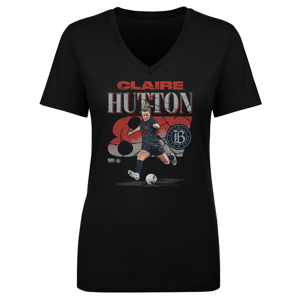 Claire Hutton Bay FC Cracked Number WHT