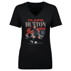 Claire Hutton Bay FC Cracked Number WHT