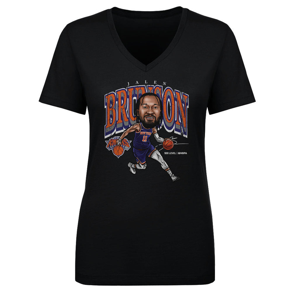 Jalen Brunson New York Knicks Cartoon WHT (ONLINE ORDER ONLY)
