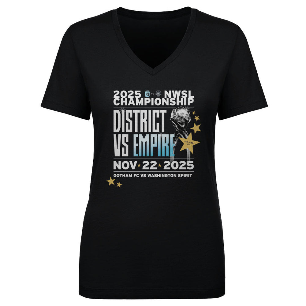 2025 NWSL Championship Gotham FC Vs. Washington Spirit WHT (ONLINE ORDER ONLY)