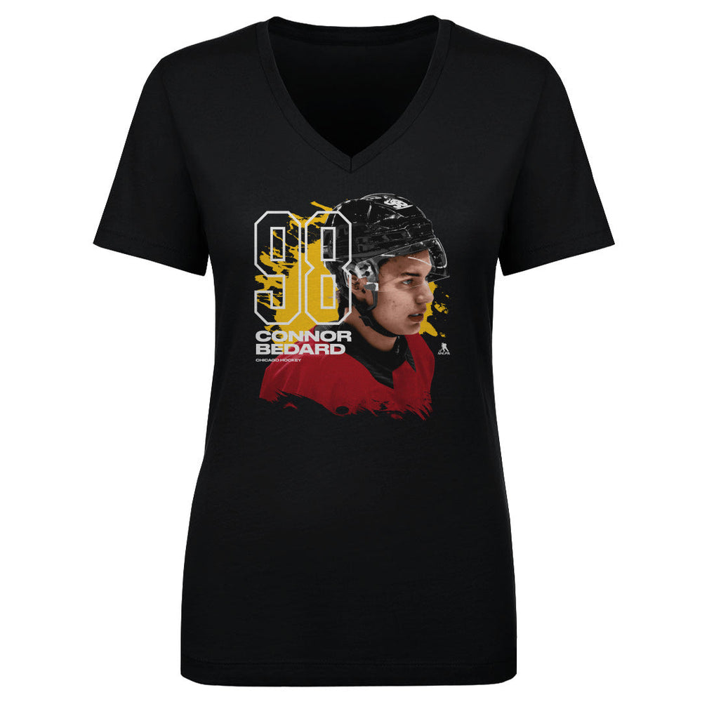 Connor Bedard Chicago Profile WHT (ONLINE ORDER ONLY)
