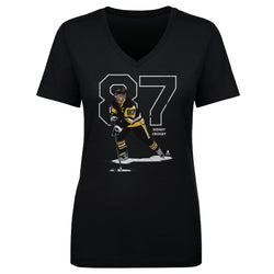 Sidney Crosby Outline W WHT