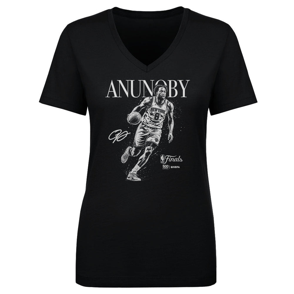 OG Anunoby New York Knicks NBA Finals 2026 Mono WHT (ONLINE ORDER ONLY)