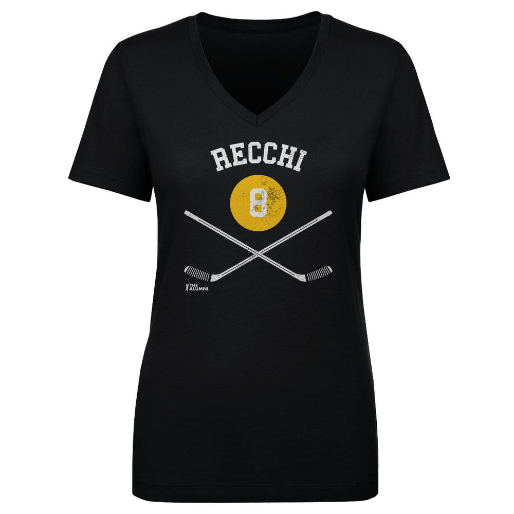 Mark Recchi Pittsburgh 8 Sticks WHT