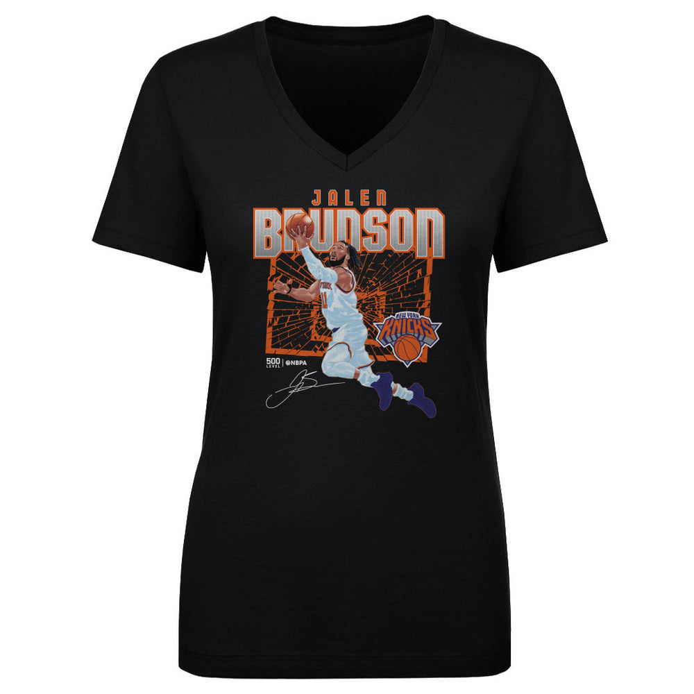 Jalen Brunson New York Knicks Shattered WHT (ONLINE ORDER ONLY)