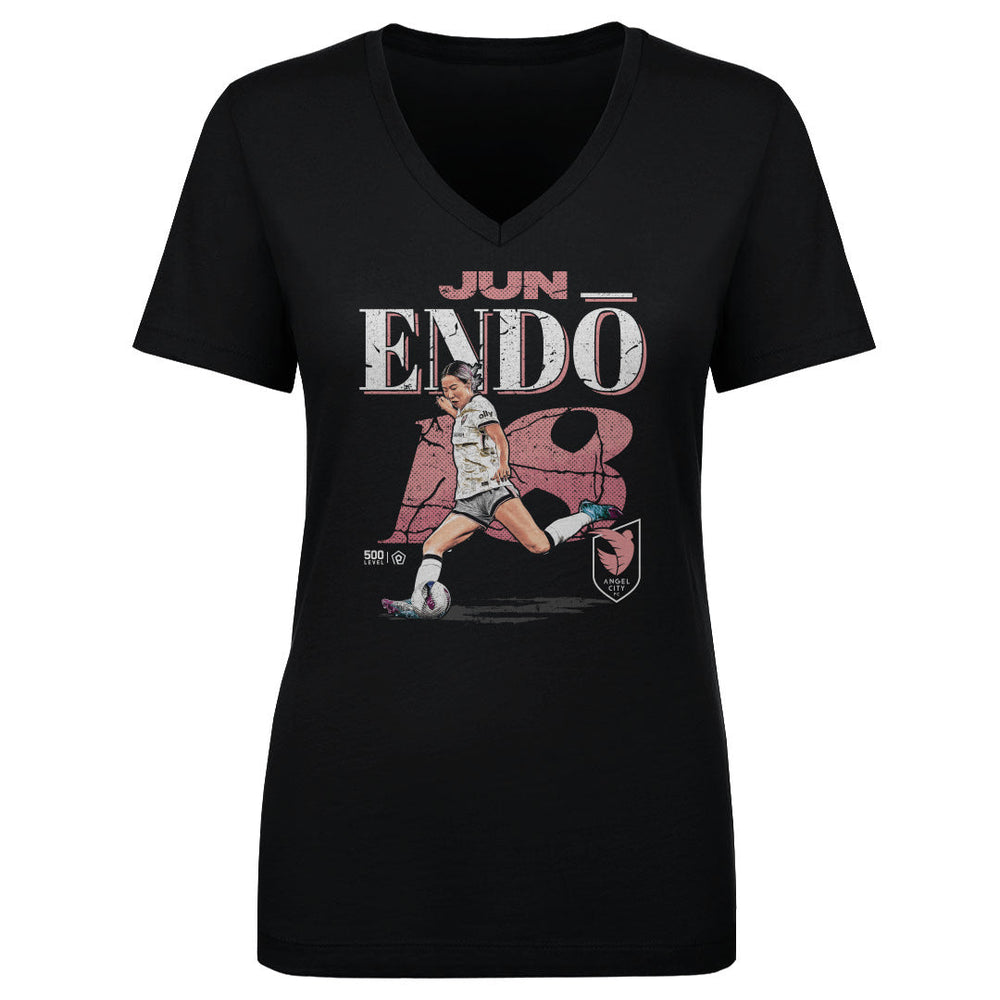 Jun Endo Angel City FC Cracked Number WHT