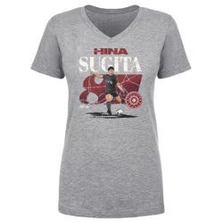 Hina Sugita Portland Thorns FC Cracked Number WHT (ONLINE ORDER ONLY)