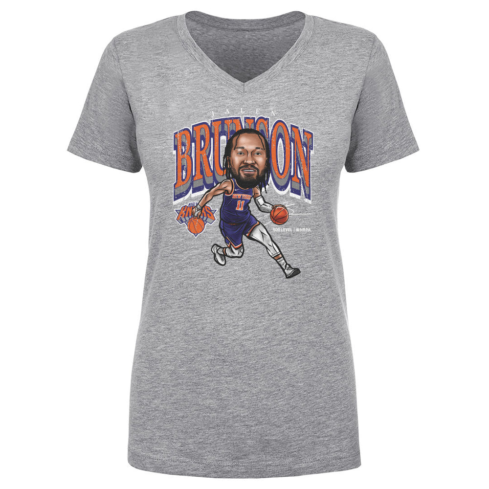 Jalen Brunson New York Knicks Cartoon WHT (ONLINE ORDER ONLY)