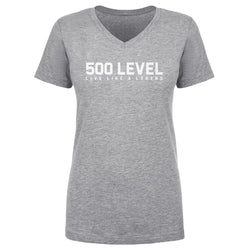 500 LEVEL Wordmark WHT (ONLINE ORDER ONLY)
