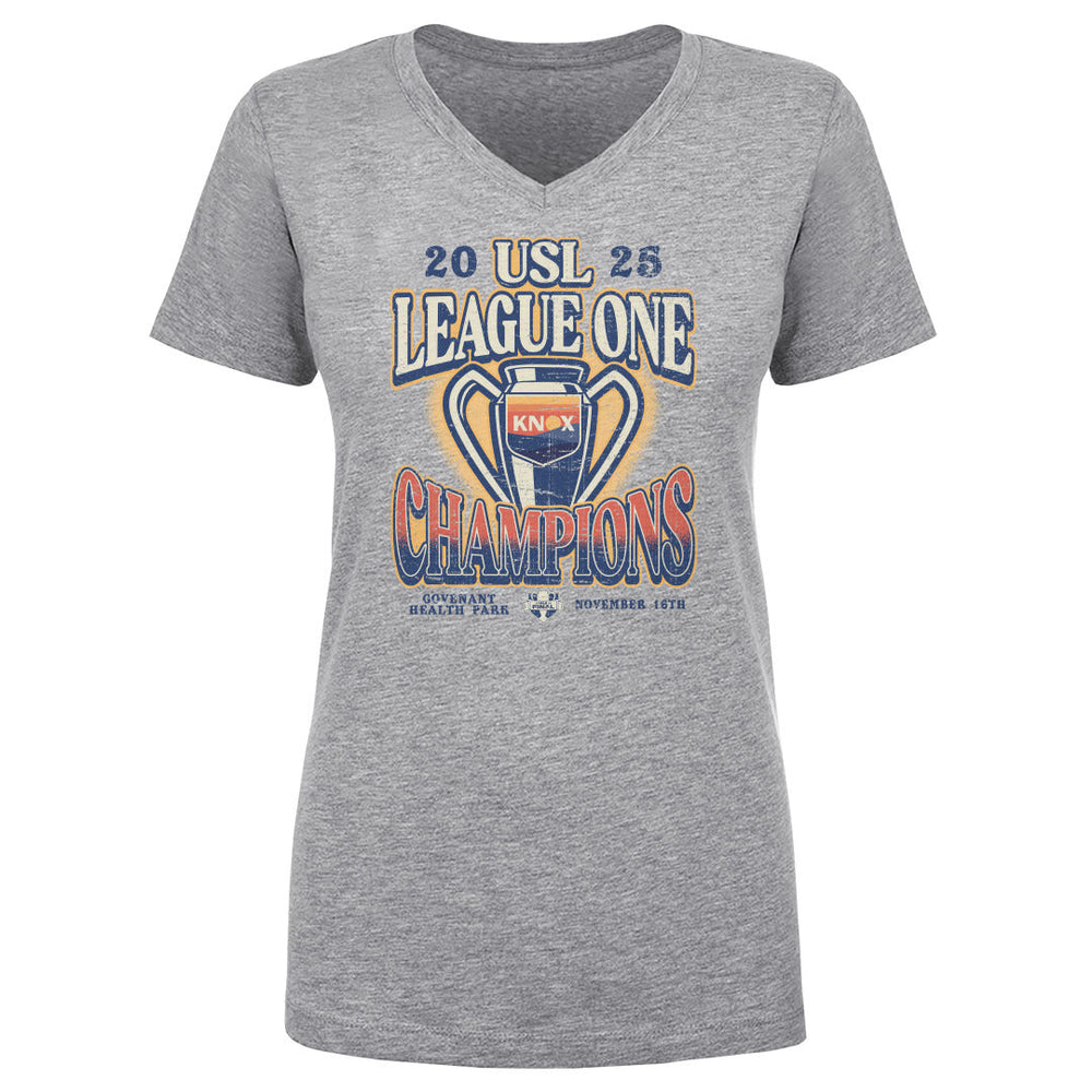 One Knoxville SC 2025 USL League One Final Champions Trophy WHT (ONLINE ORDER ONLY)