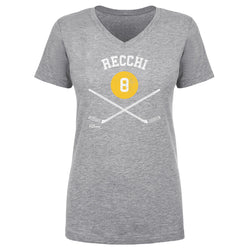 Mark Recchi Pittsburgh 8 Sticks WHT