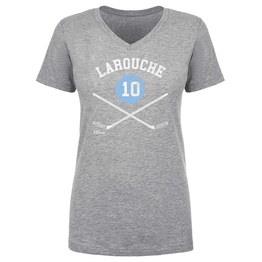Pierre Larouche Pittsburgh 10 Sticks WHT