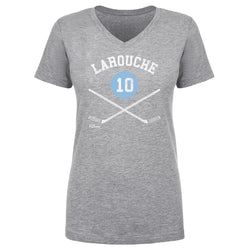 Pierre Larouche Pittsburgh 10 Sticks WHT