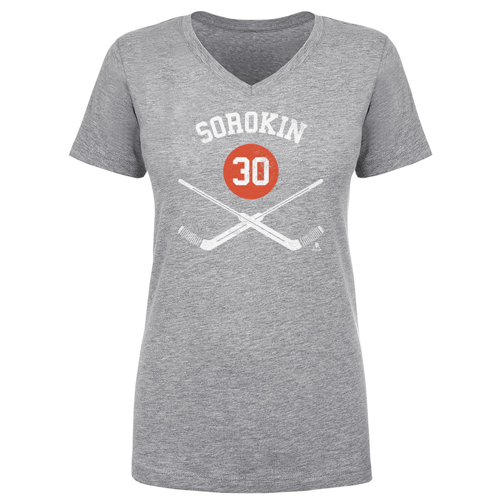 Ilya Sorokin New York I Goalie Sticks WHT