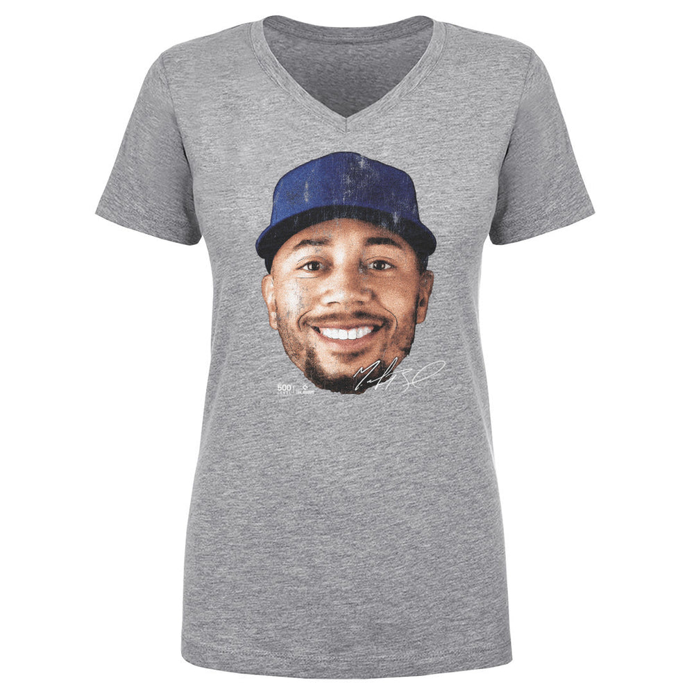 Mookie Betts Los Angeles D Vintage Head WHT (ONLINE ORDER ONLY)