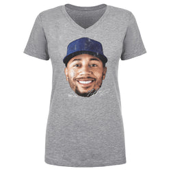 Mookie Betts Los Angeles D Vintage Head WHT (ONLINE ORDER ONLY)