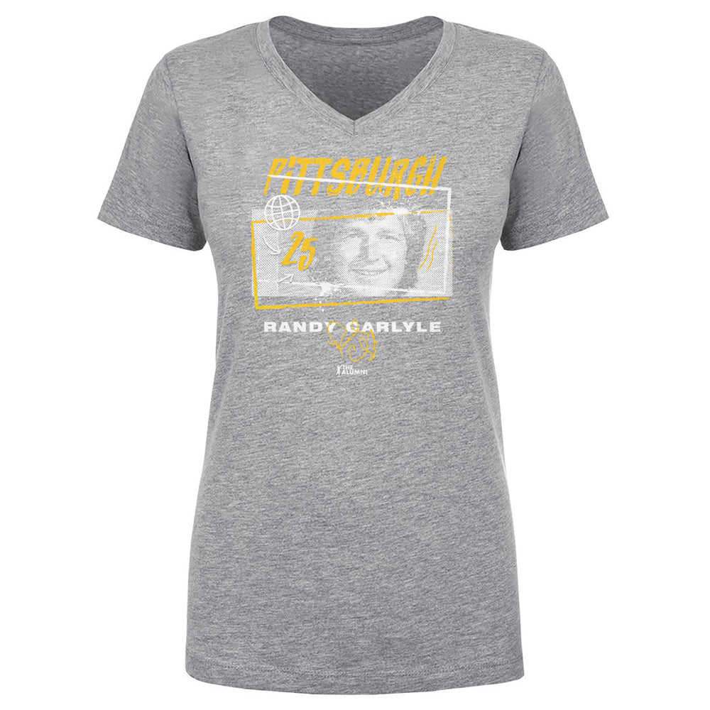 Randy Carlyle Pittsburgh Tones WHT