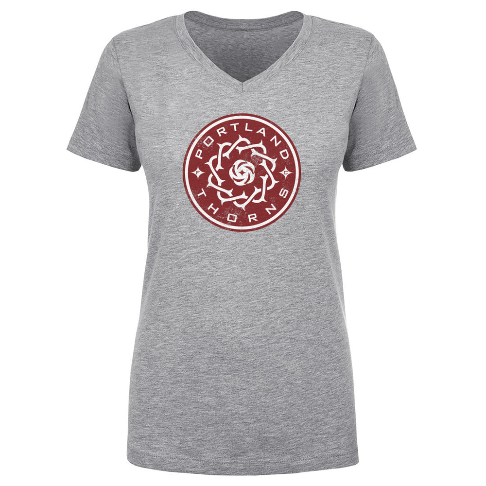 Portland Thorns FC Vintage Primary Logo WHT