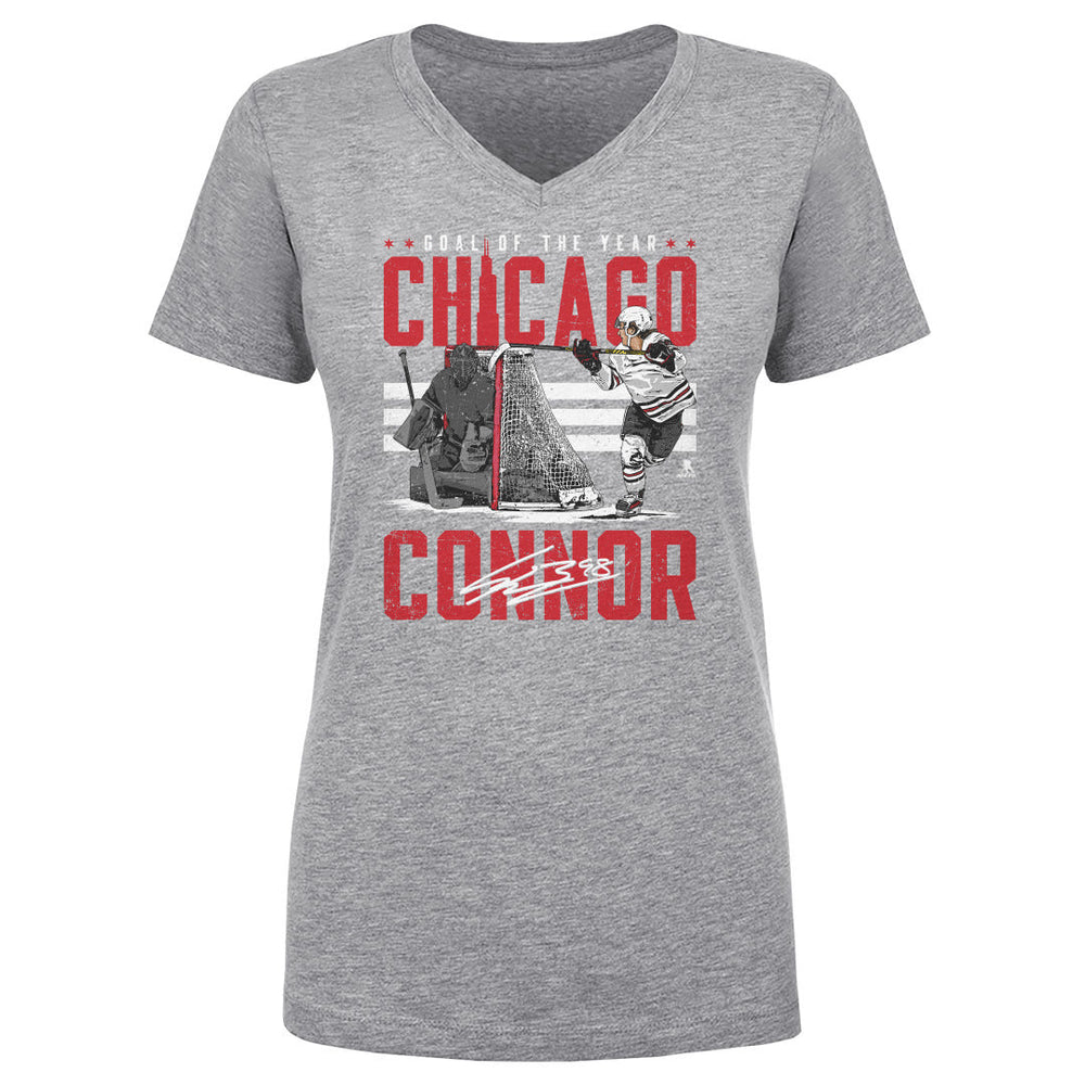 Connor Bedard Chicago Goal Of The Year WHT (ONLINE ORDER ONLY)