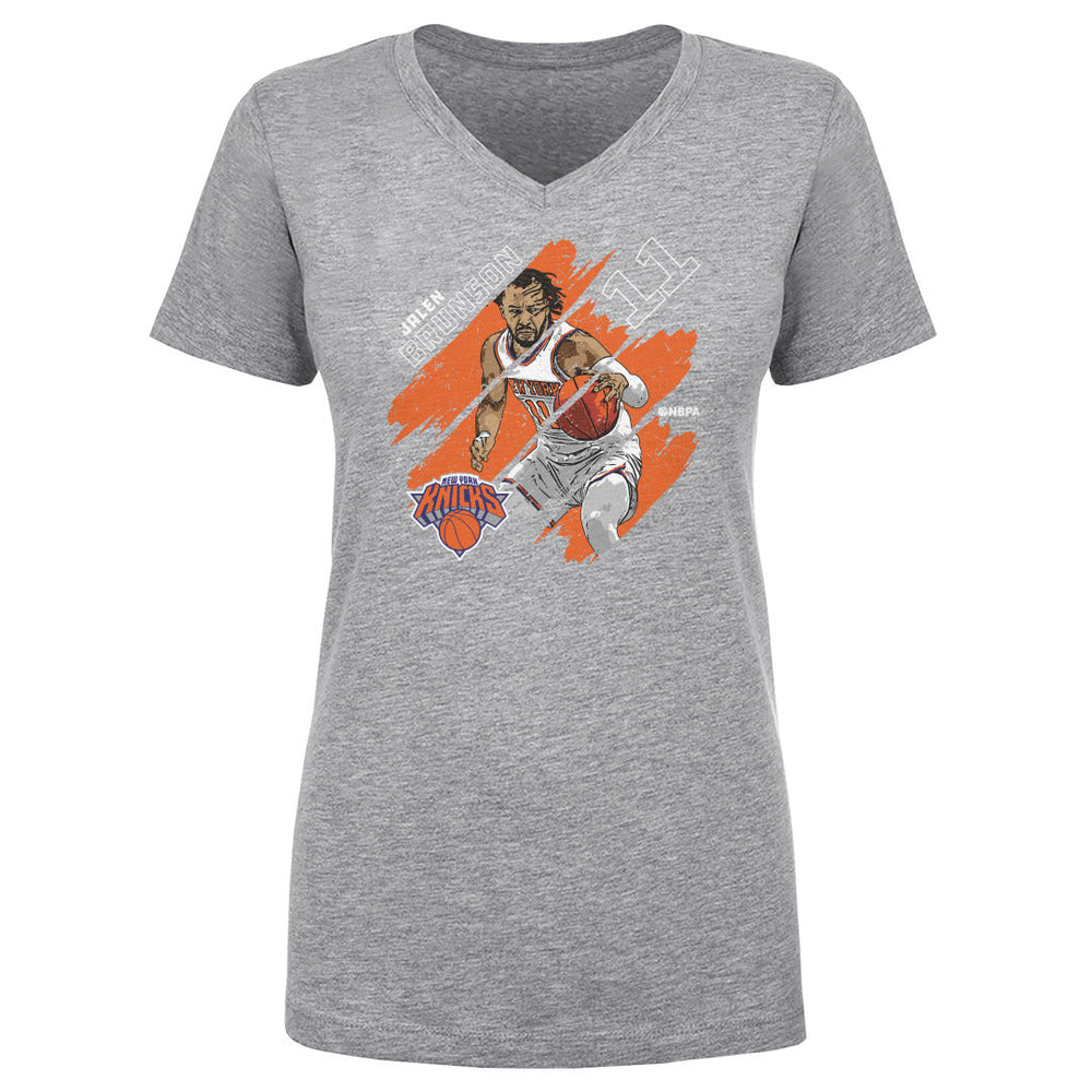 Jalen Brunson New York Knicks Stripes WHT (ONLINE ORDER ONLY)