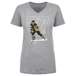 Sidney Crosby Outline W WHT