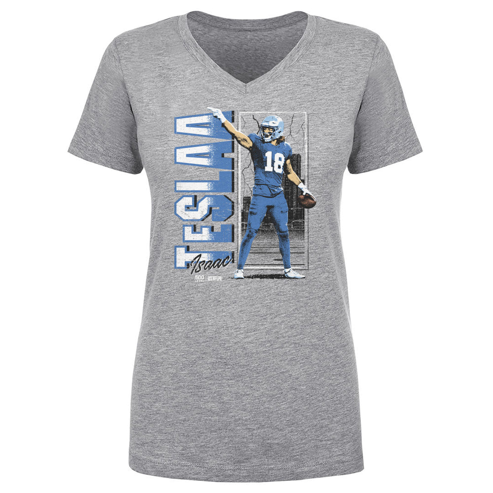 Isaac TeSlaa Detroit Vertical Name WHT