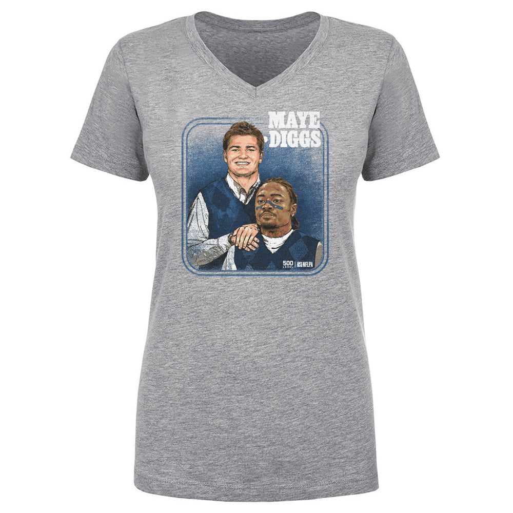 Drake Maye & Stefon Diggs New England Step Brothers WHT (ONLINE ORDER ONLY)