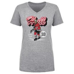 Dennis Hull Chicago Retro Script WHT (ONLINE ORDER ONLY)