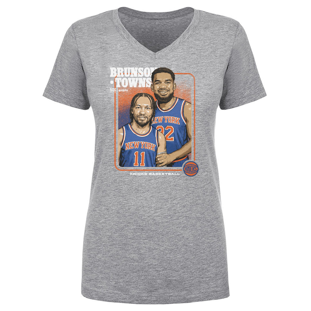 Jalen Brunson & Karl-Anthony Towns New York Knicks Step Brothers WHT (ONLINE ORDER ONLY)