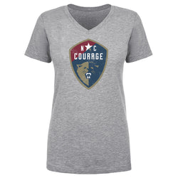 North Carolina Courage Vintage Primary Logo WHT (ONLINE ORDER ONLY)
